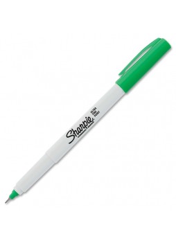 Ultra Fine Marker Point Type - Point Marker Point Style - Green Alcohol Based Ink - 1 Each - san37114
